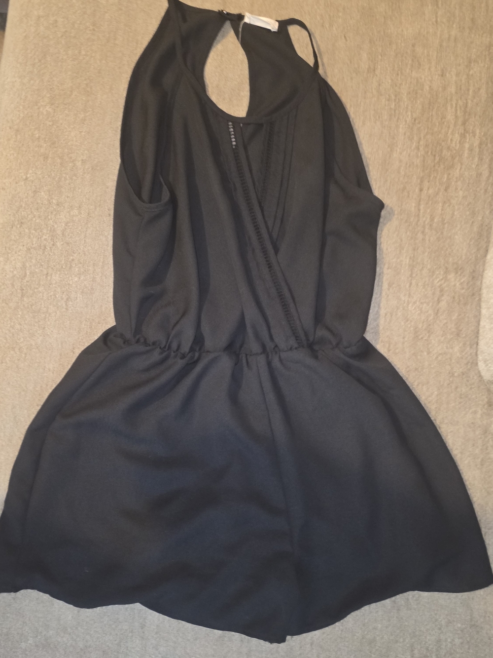 Black Sienna Sky Halter Neck Romper Shorts Small